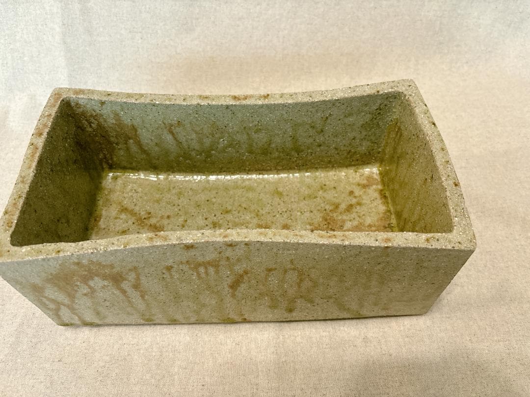 やちむん　足付き　角　高脚おちょこ　大嶺實清　大嶺工房　断捨離