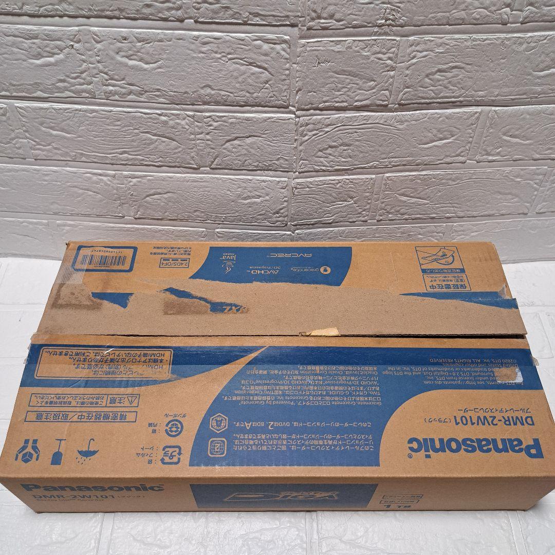 訳あり品Panasonic DMR-2W101 ブルーディディスクレコーダー