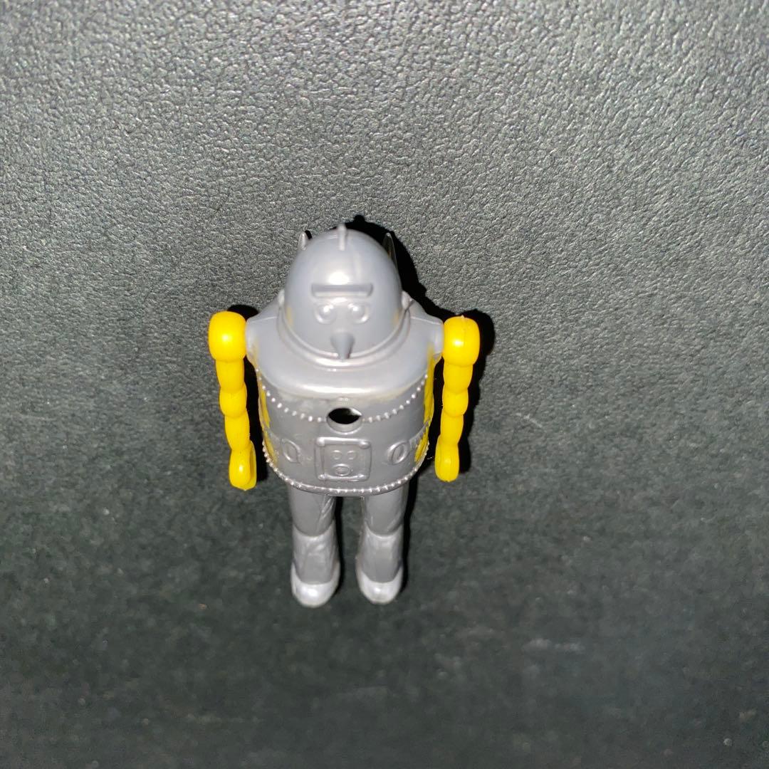 【昭和レトロ】おまけ 鉄人28号風　昭和 プラスチック 当時物