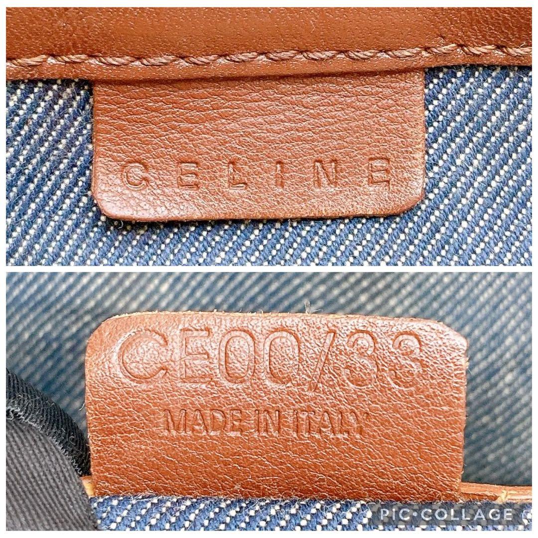 ✨美品✨CELINE セリーヌ ブギーバッグ デニム ハンドバッグ マカダム