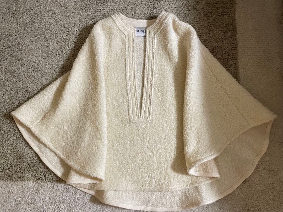 VALENTINO/ヴァレンティノ 　◇　ウールカフタン　ケープコート