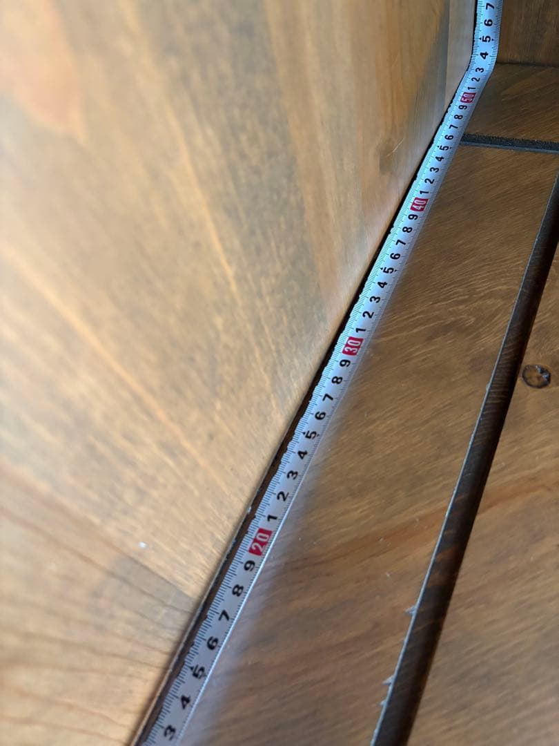 アンファン 廃盤 コーナーカップボード 本棚 食器棚 シェルフ カントリー家具