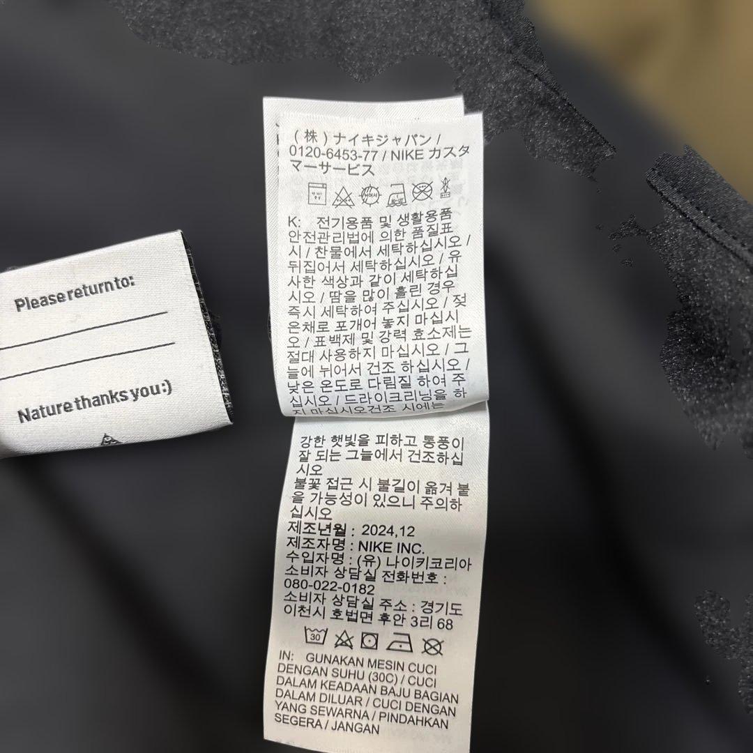 NIKE ACG 旧タグ　トライアングル　2025年モデル　ポーラテック　ベスト