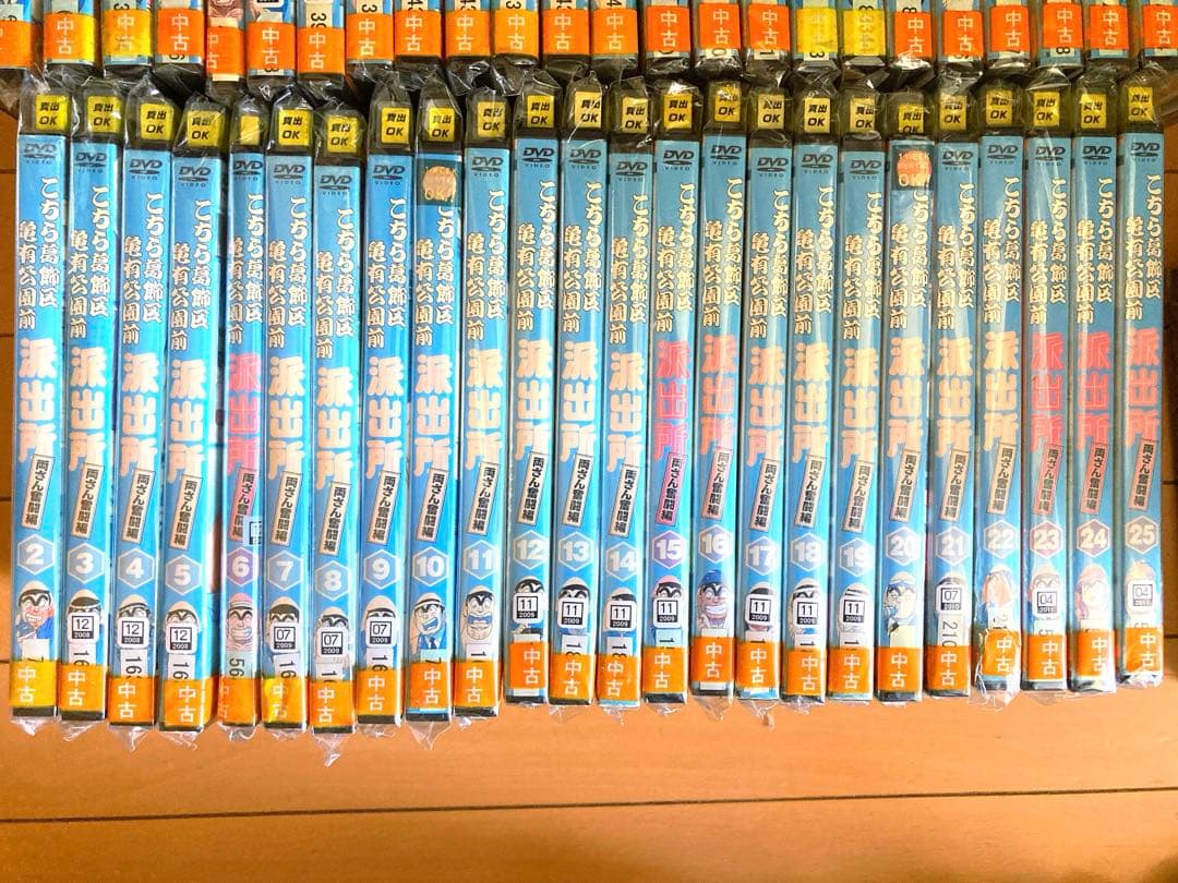 こち亀　こちら葛飾区亀有公園前派出所　53本セット　両津　dvd