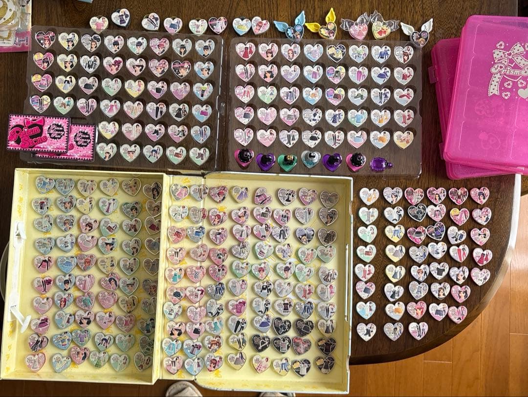 プリズムストーントランク　ケース　キーホルダー　ストーン250個以上　まとめ売り