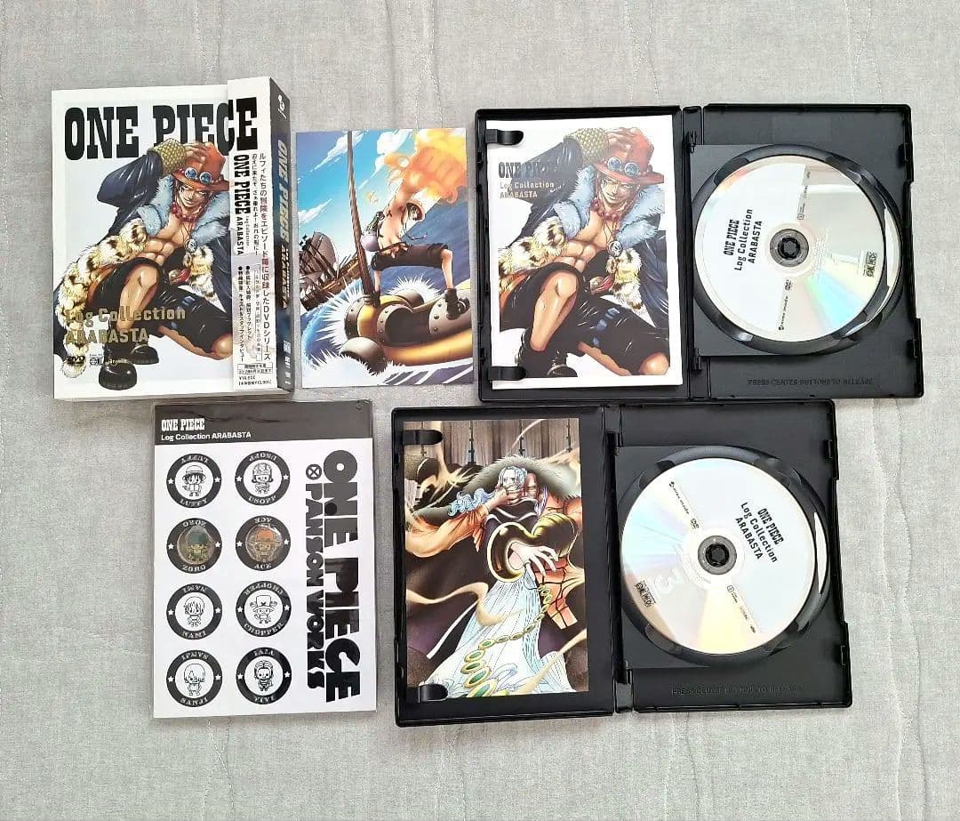 ONE PIECE Log Collection 1～130話 DVD 8本
