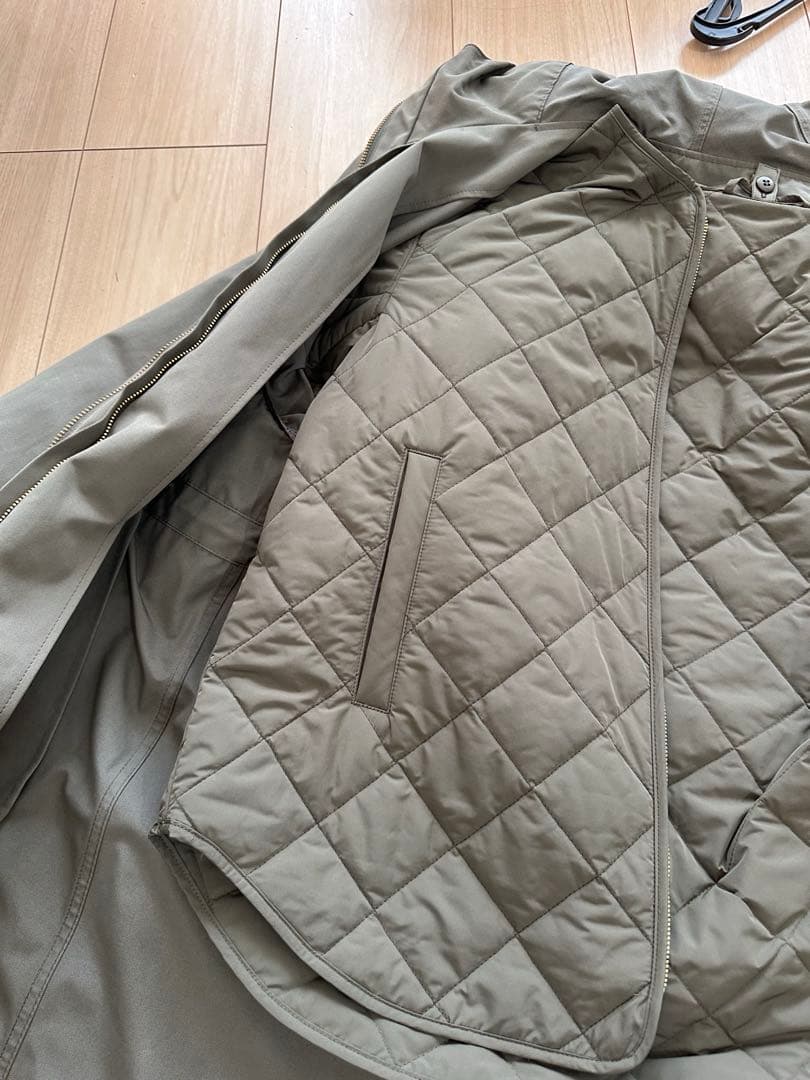 撥水加工　ミリタリーダウンコート