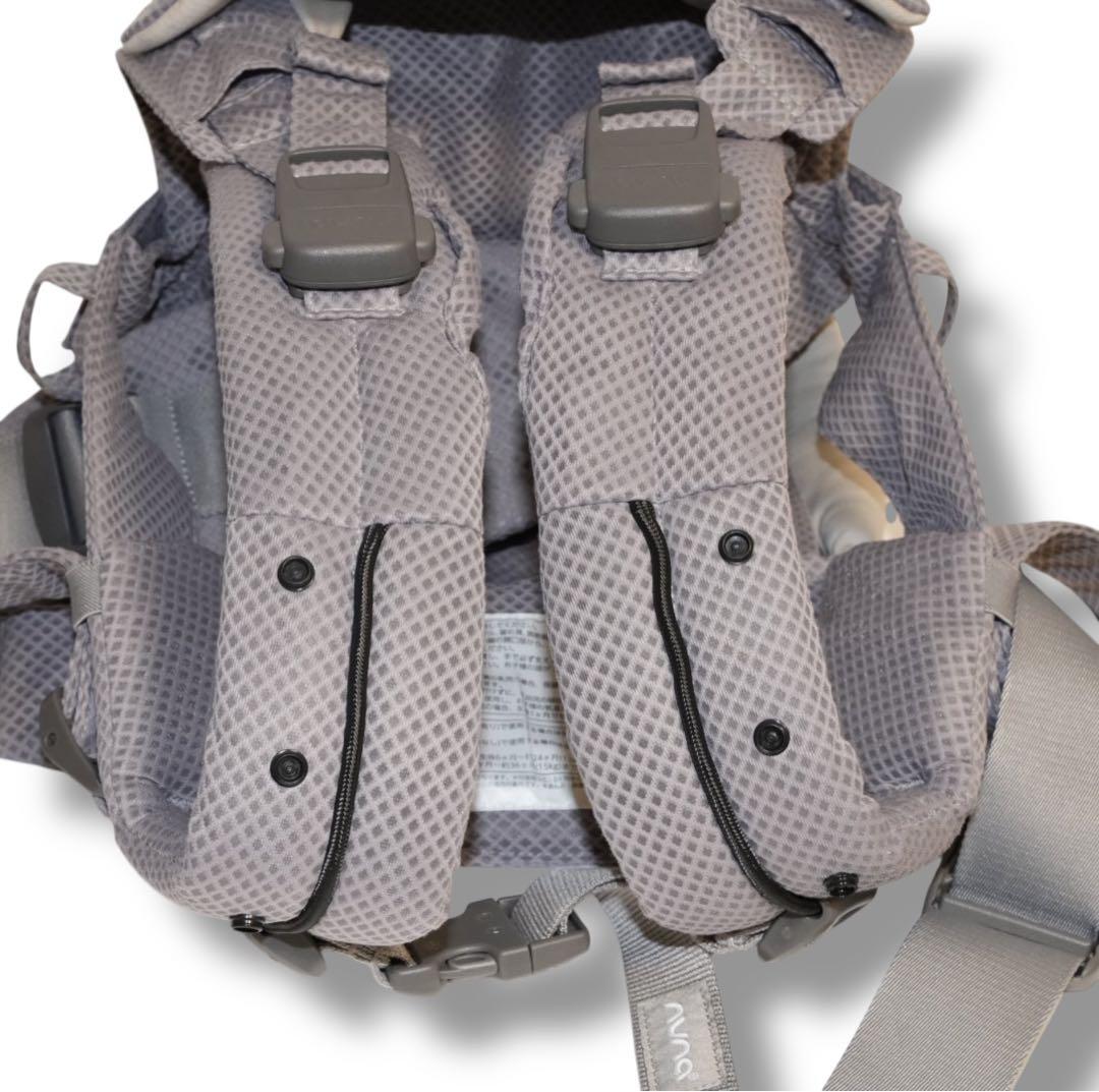 【超美品】nuna cudl clik 抱っこ紐 グレー