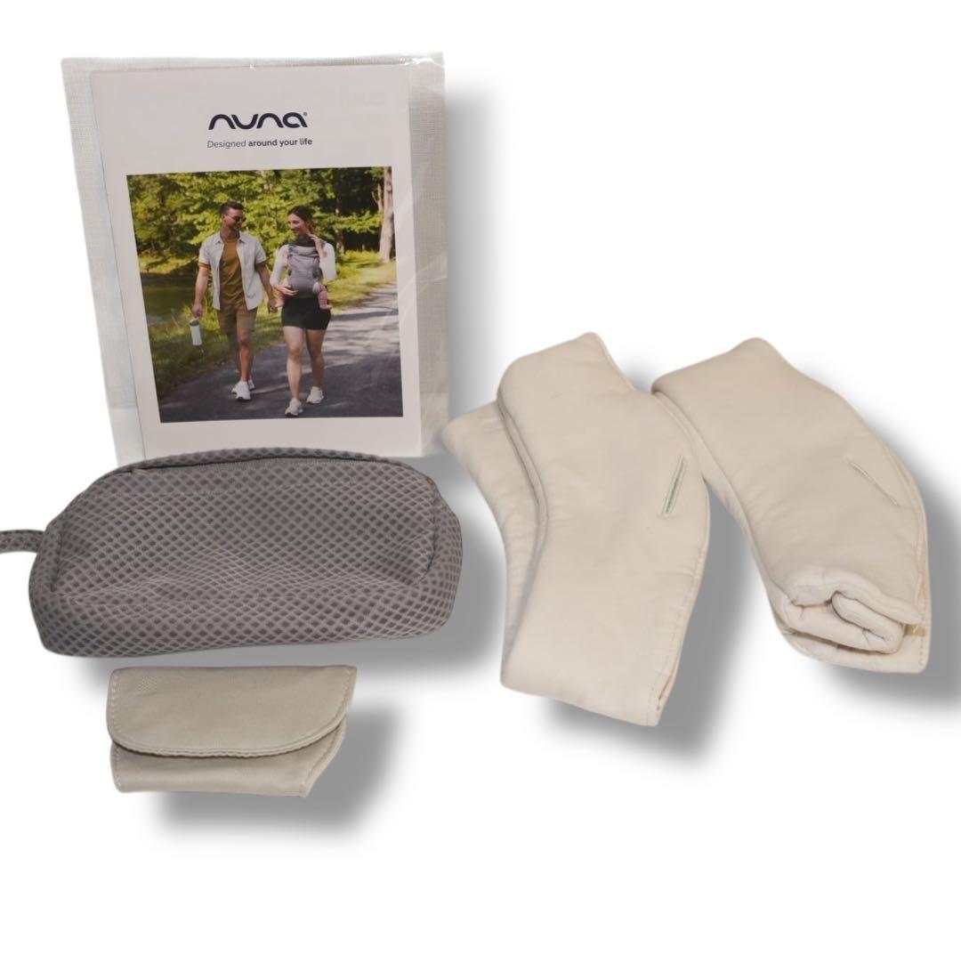 【超美品】nuna cudl clik 抱っこ紐 グレー