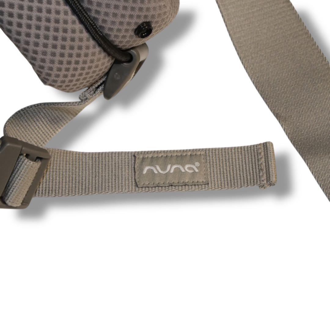 【超美品】nuna cudl clik 抱っこ紐 グレー