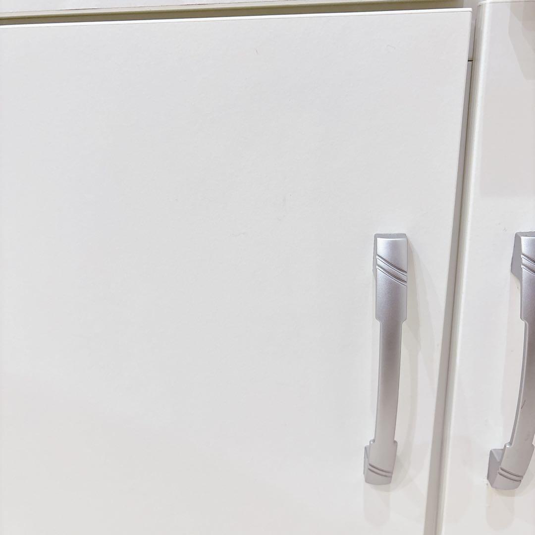 IKEA イケア ベストー 食器棚 ローボード カップボード 収納 引き出し 白