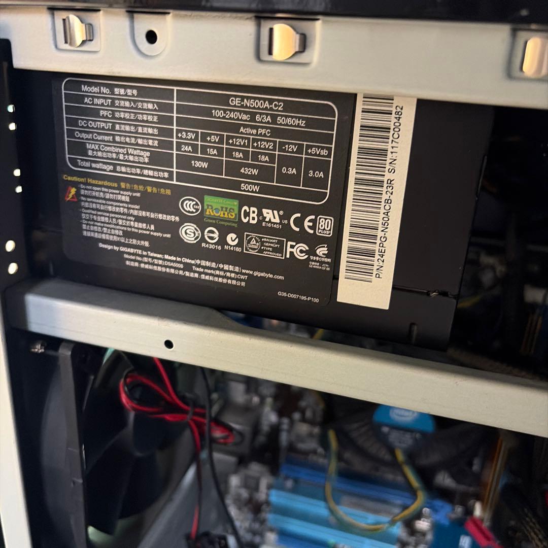 ASUS デスクトップPC Core i5 8GB SSD Windows11