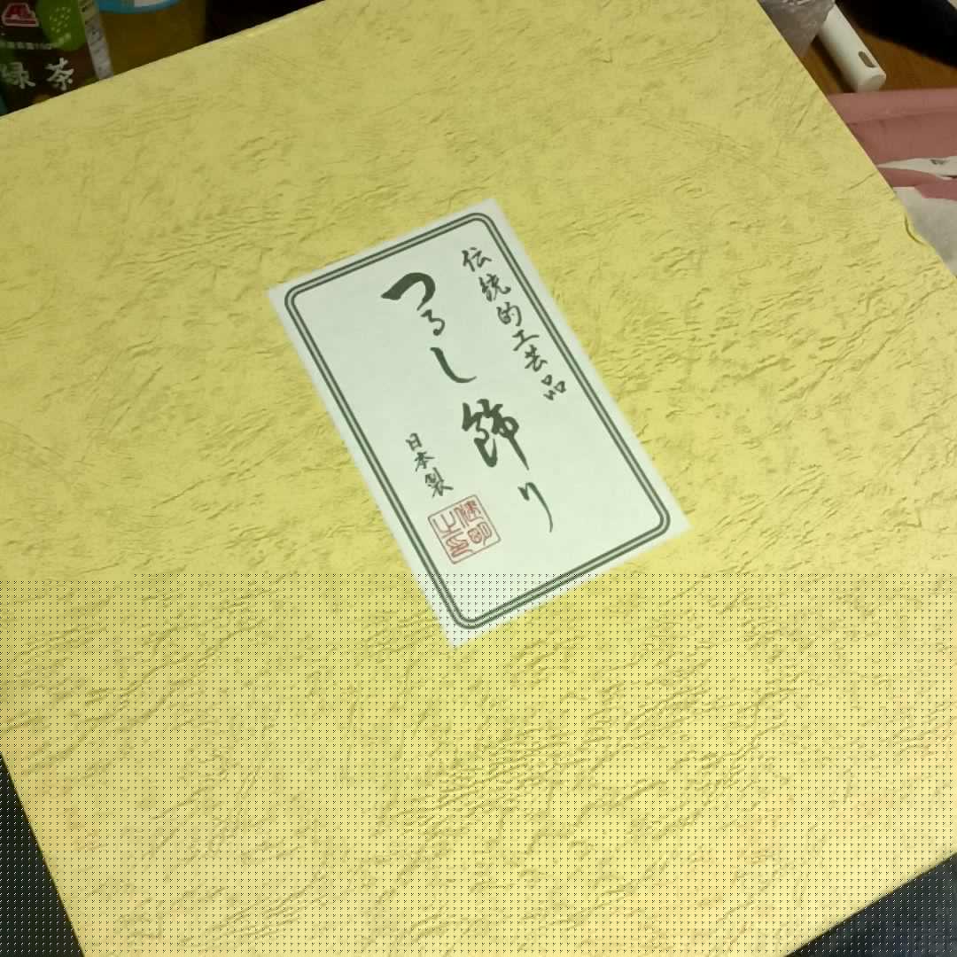 つるし雛　雛祭り飾り 赤色の花柄傘型