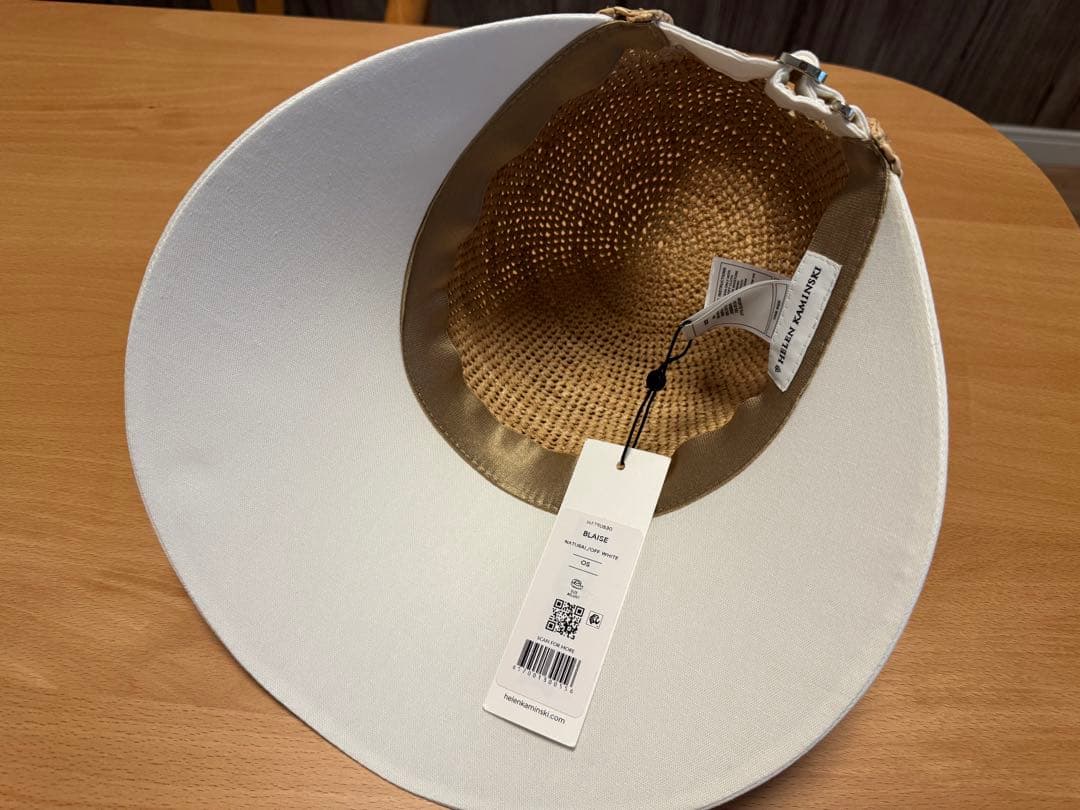 【新品未使用】ヘレンカミンスキー BLAISE ナチュラル×オフホワイト