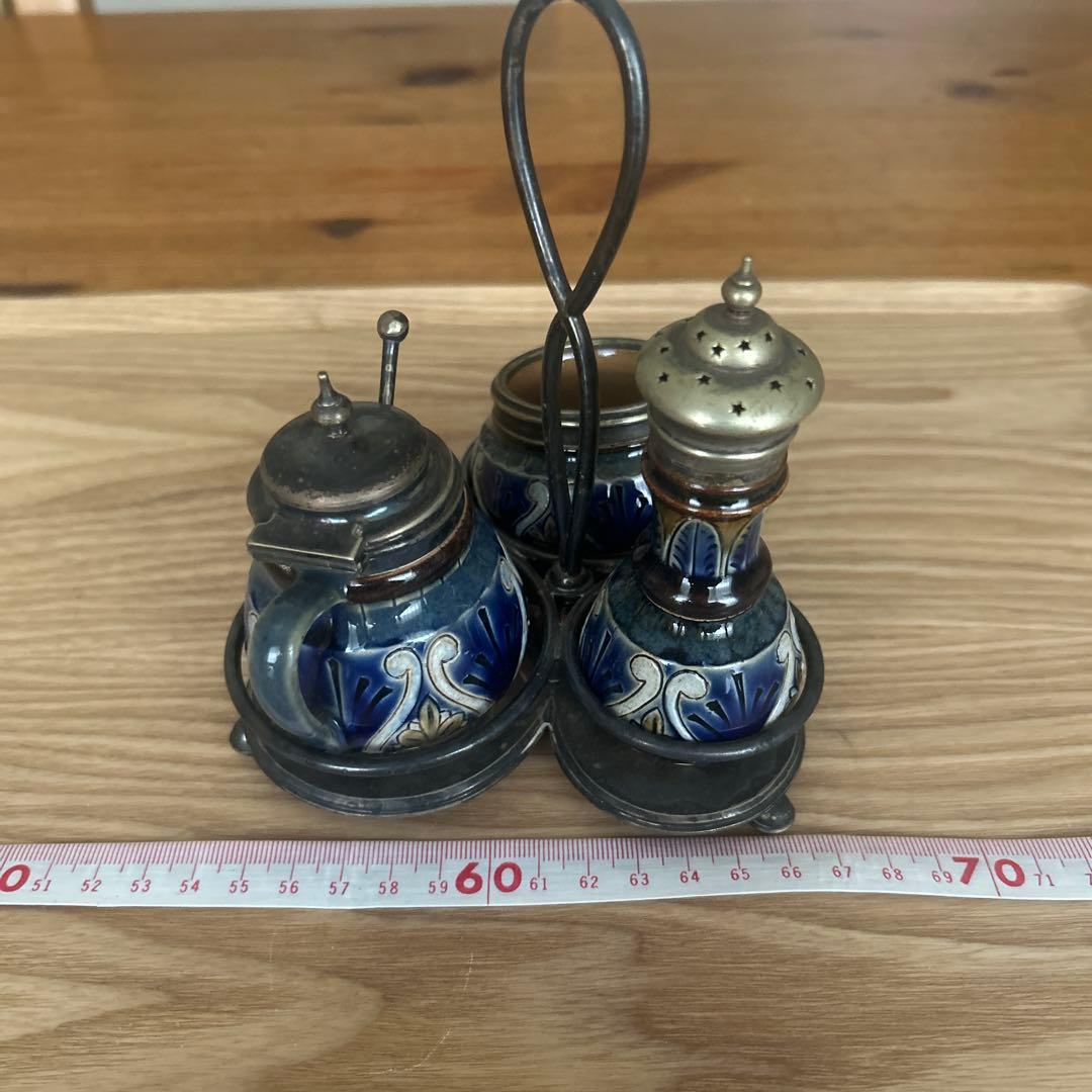 ドールトン・ランベス・ストーンウェア　エステティック・クルエットセット1882年