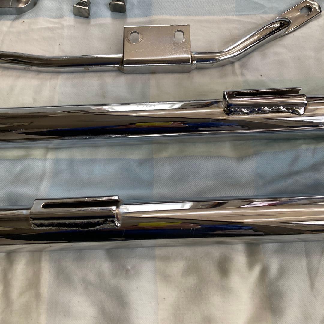 パウコ ドラッグパイプ40インチ70-84FL 4点セット ショベル ハーレー