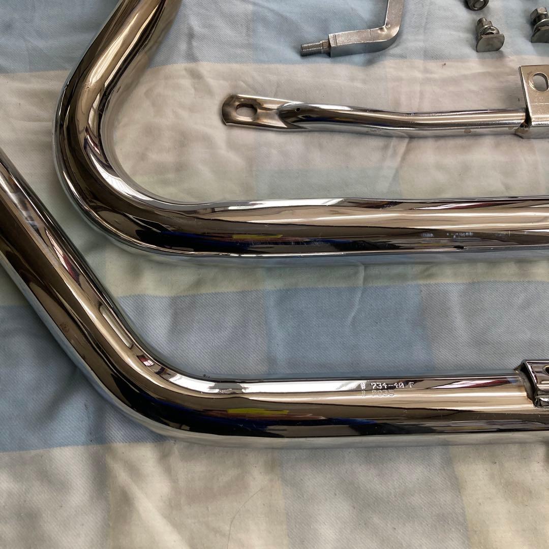 パウコ ドラッグパイプ40インチ70-84FL 4点セット ショベル ハーレー