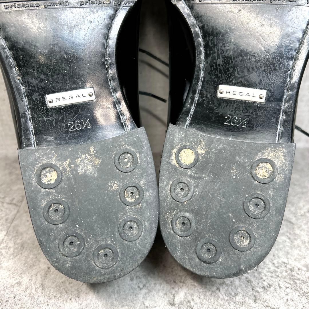 ほぼ新品【REGAL】ビジネスシューズ/630R/プレーントゥ/ドレスシューズ/