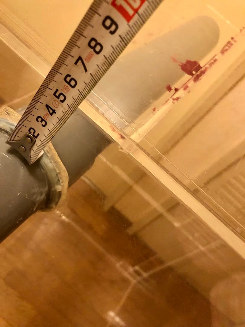 R56_fishing アクリル水槽 オーバーフロー 90cm