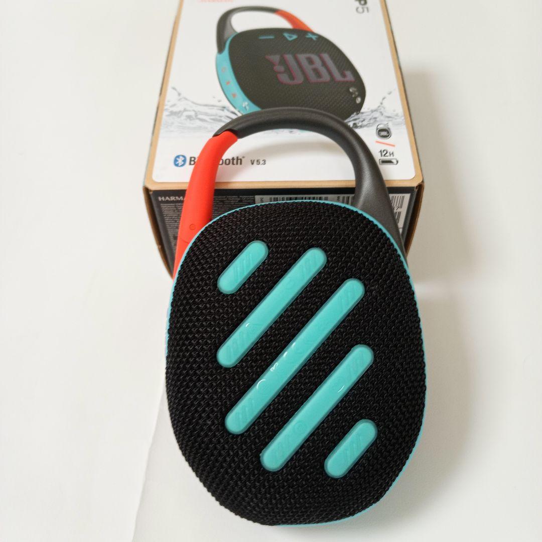 JBL CLIP5 ファンキーブラック＋スクワッド ワイヤレススピーカー 二台組