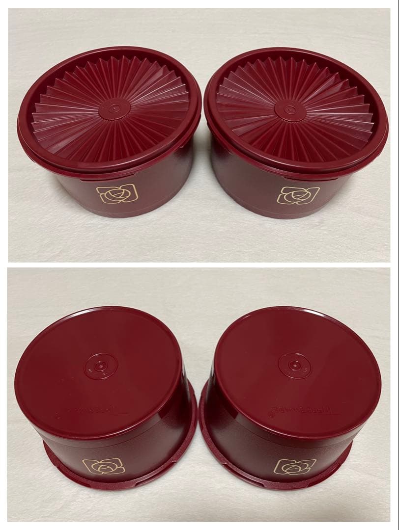 ヒナフア /4個セット/タッパーウェア/マキシクイーンデコレーター