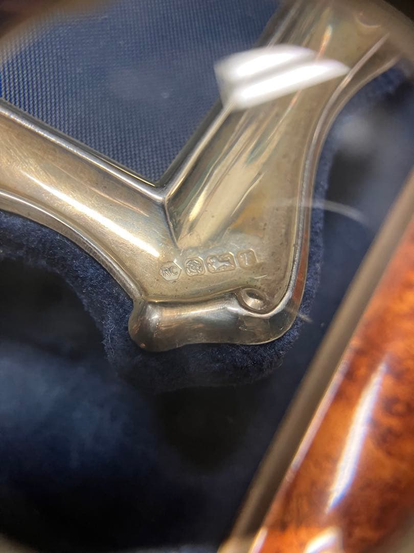 アンティークSIL925ミニ写真立てUK