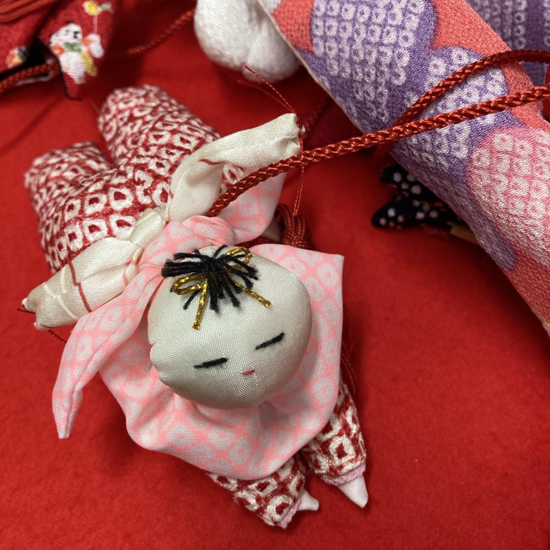 No.8　回転吊るし飾り　雛人形つるし雛　3月吊るし雛
