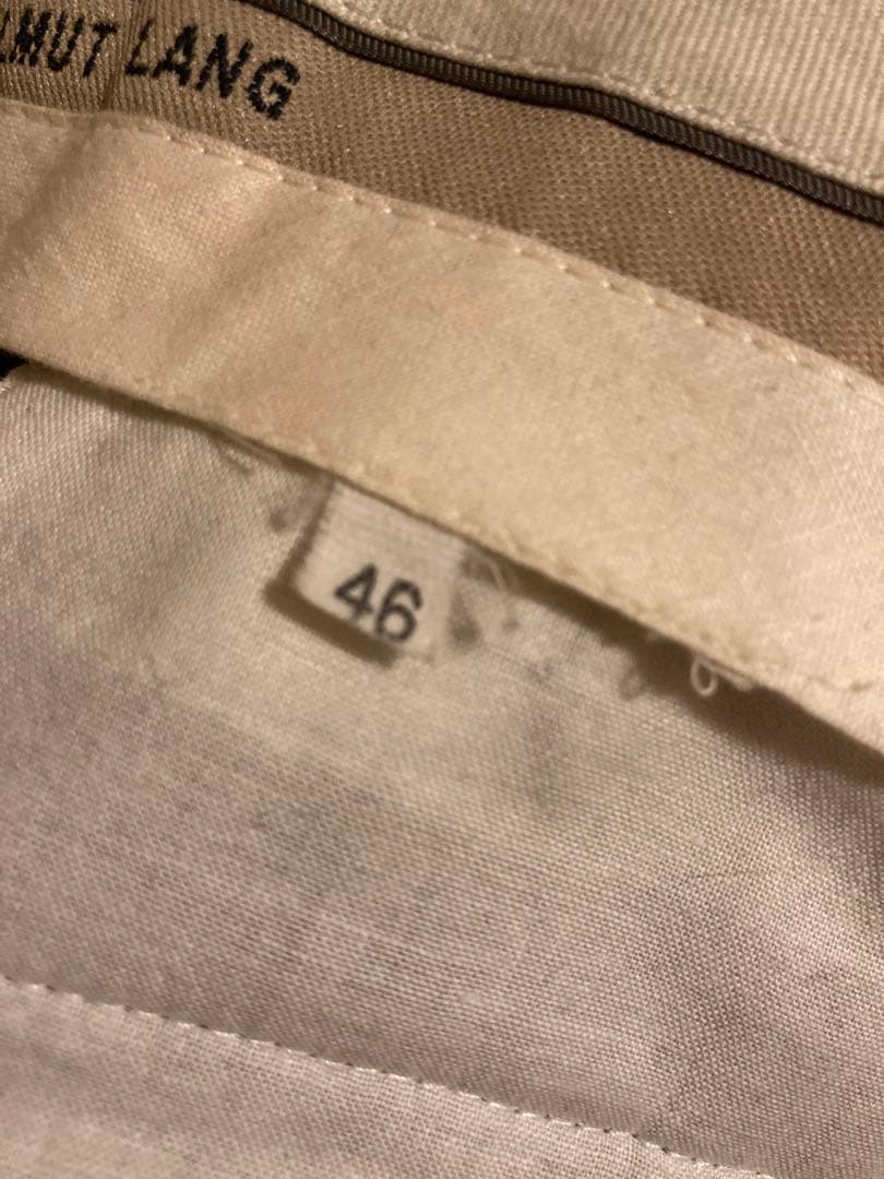 【本人期】極美品 HELMUT LANG ヘルムートラング セットアップ 46