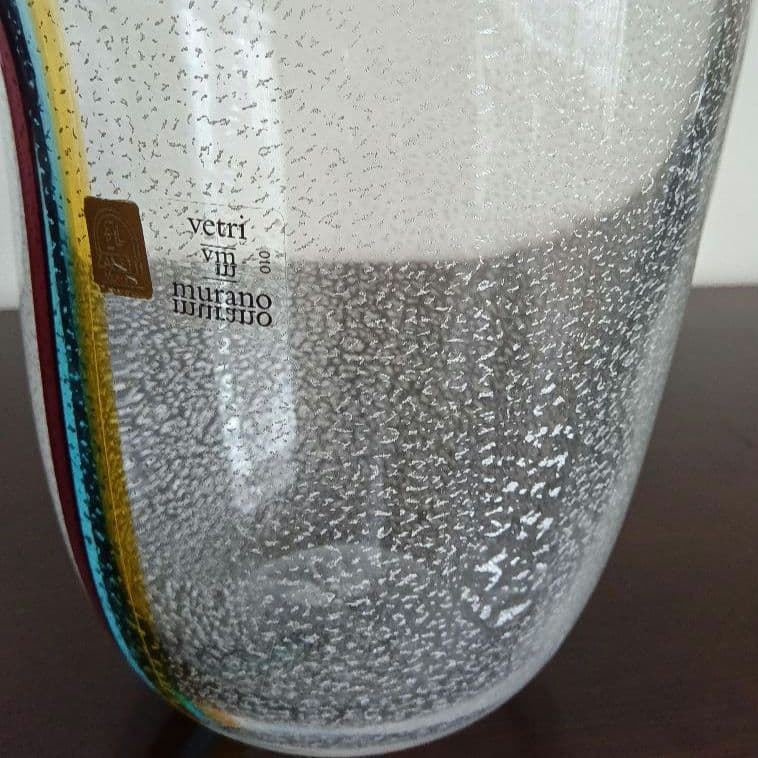 最終価格 ムラーノ ザネッティ MURANO Zanetti 花瓶/置物