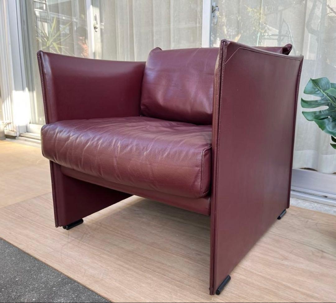 Cassina マリオベリーニ　ティルブリーソファ② 本革　68.2万　モダン