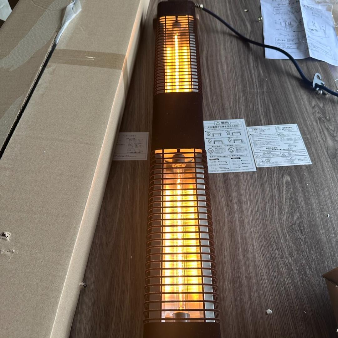 ふとんレス ダイニングコタツ　家具調こたつ　カーボンヒーター　110cm