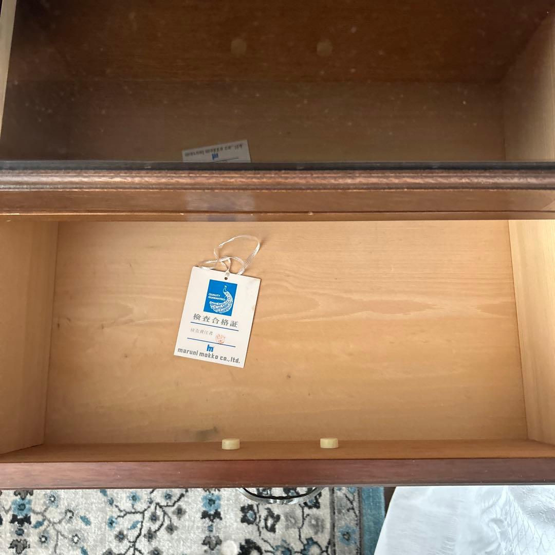 マルニ木工猫足キャビネット