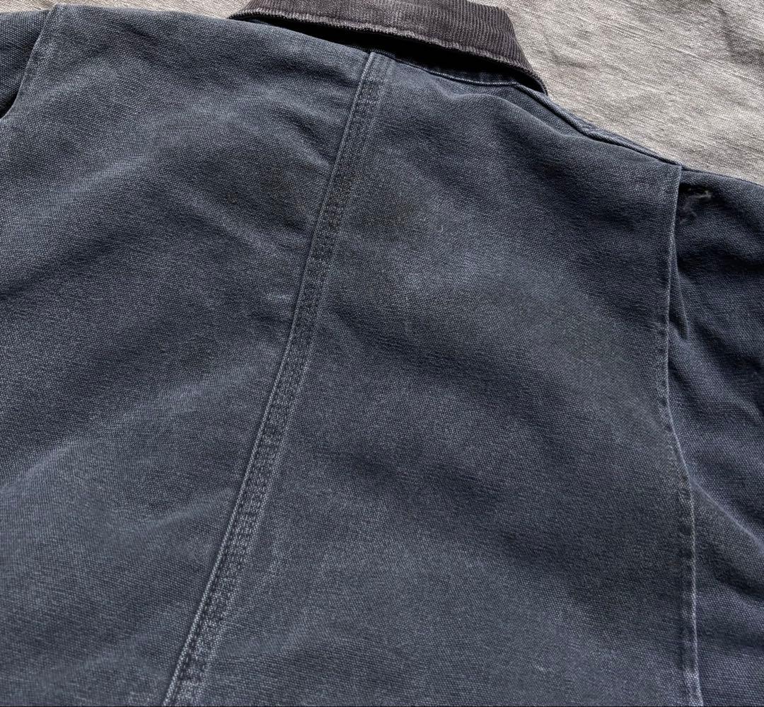 【雰囲気抜群】 90s Carhartt ミシガンチョアコート BLKブラック