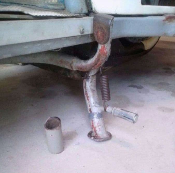 富士重工 ラビットスクーター S301用 ローダウンサス 前後セット ⑥