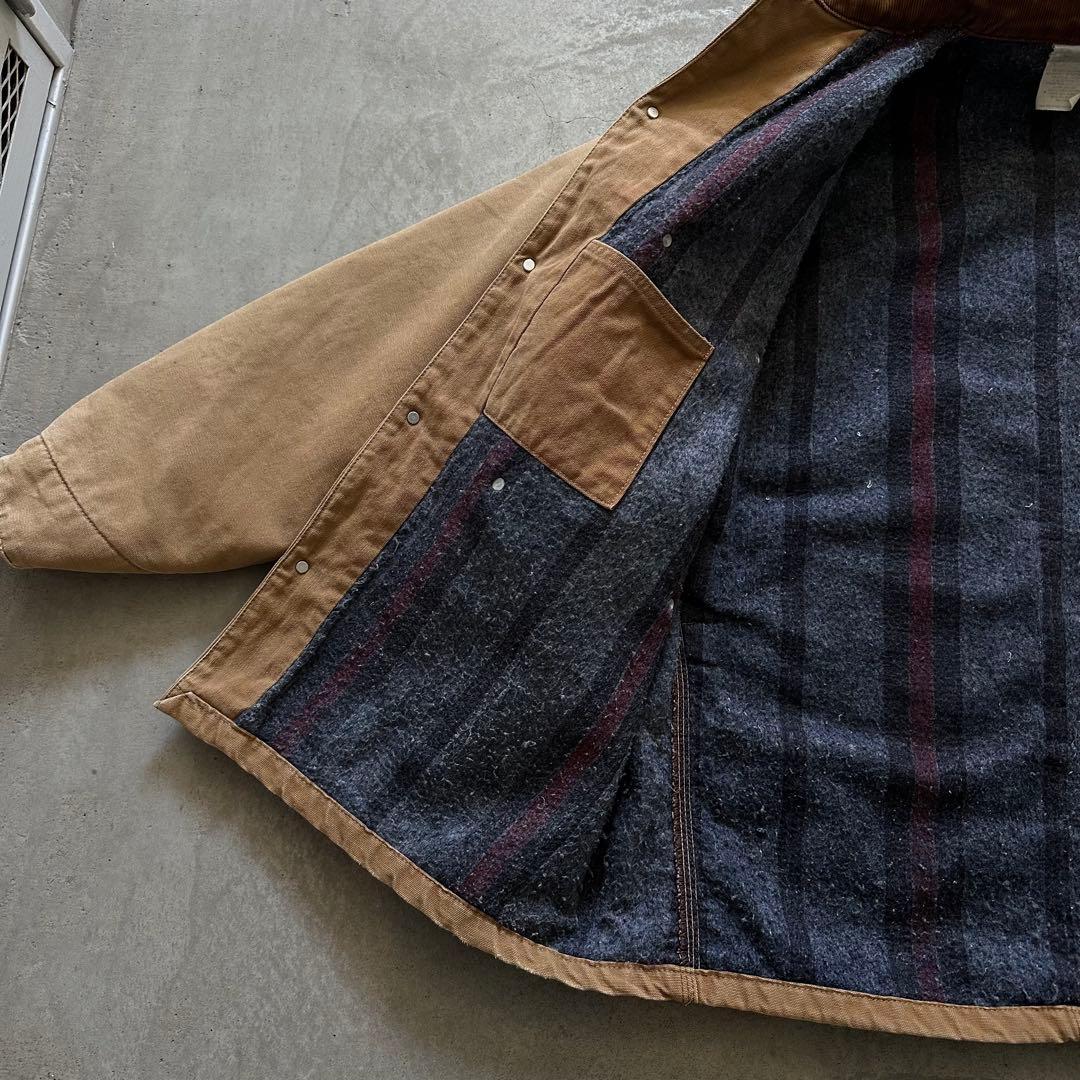 デ*エ様 80s カーハート チョアコート 星タグUSA製 42 Lサイズ 極上