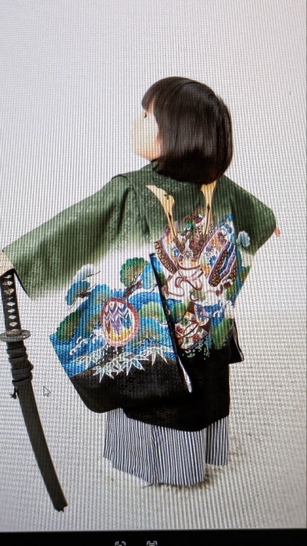 七五三用着物セット　5歳　男児