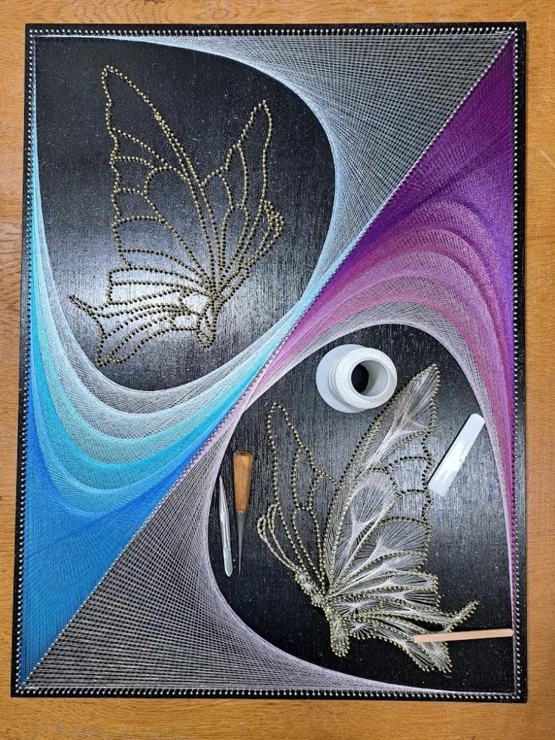 ストリングアート（儚い舞）