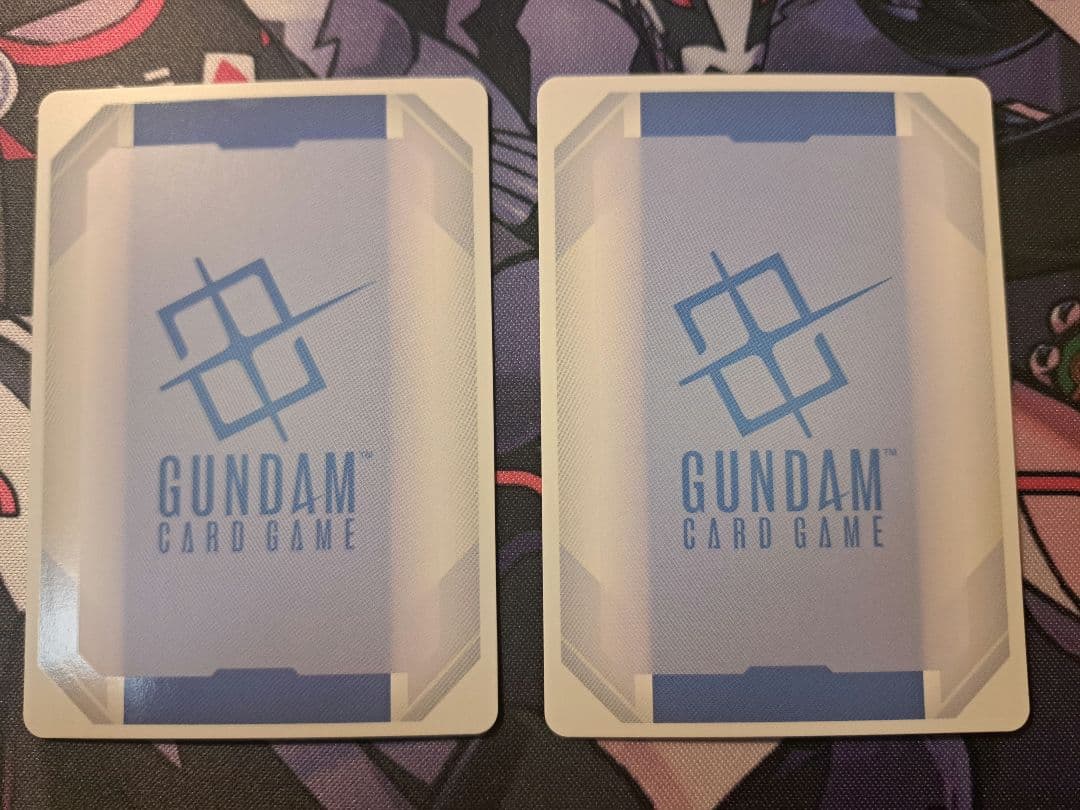 ガンダムカード　ウイングガンダム　と（バード形態） パラレル　2枚セット