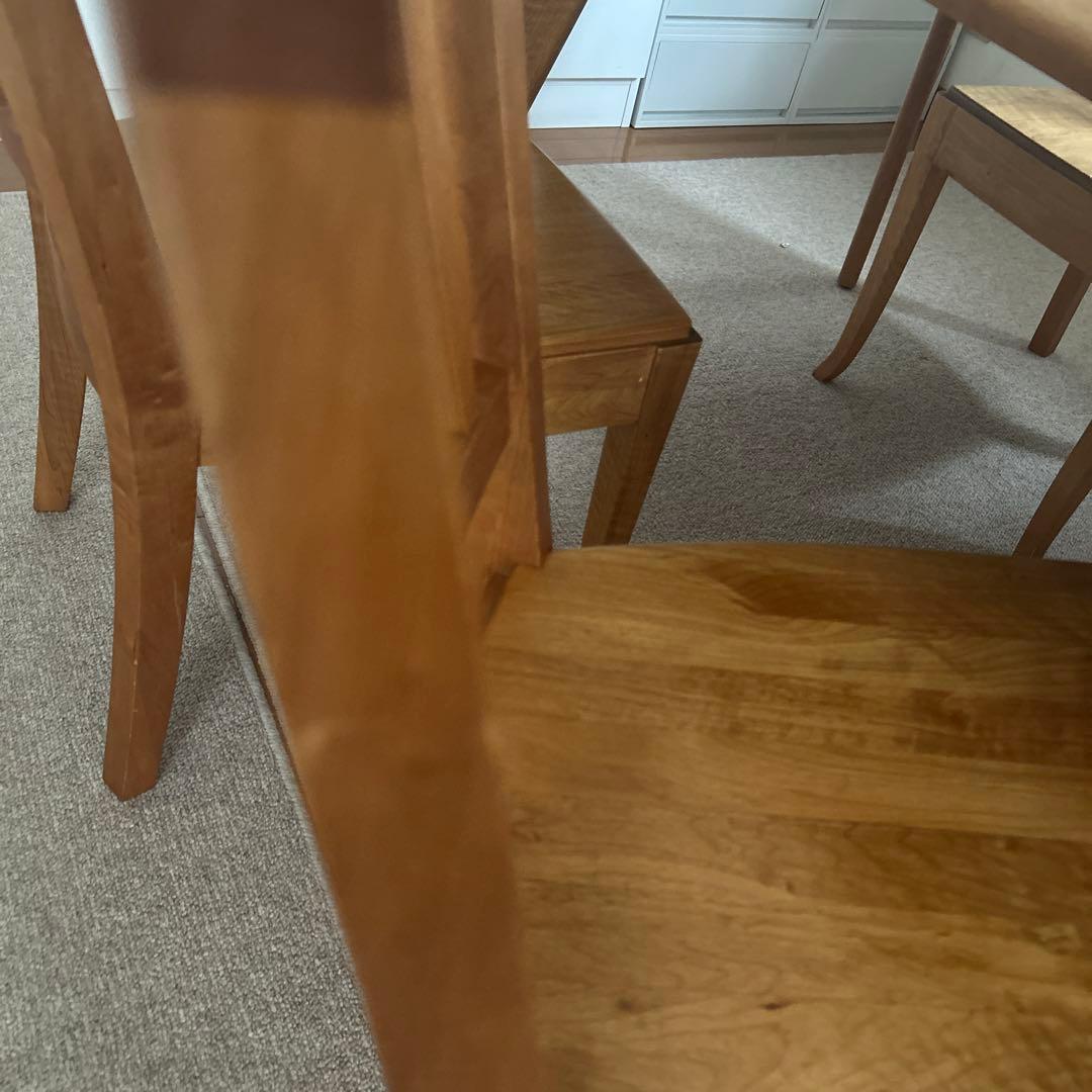 BOSCO ダイニングチェア1脚のみ※テーブル、チェア3脚は別で出品しております