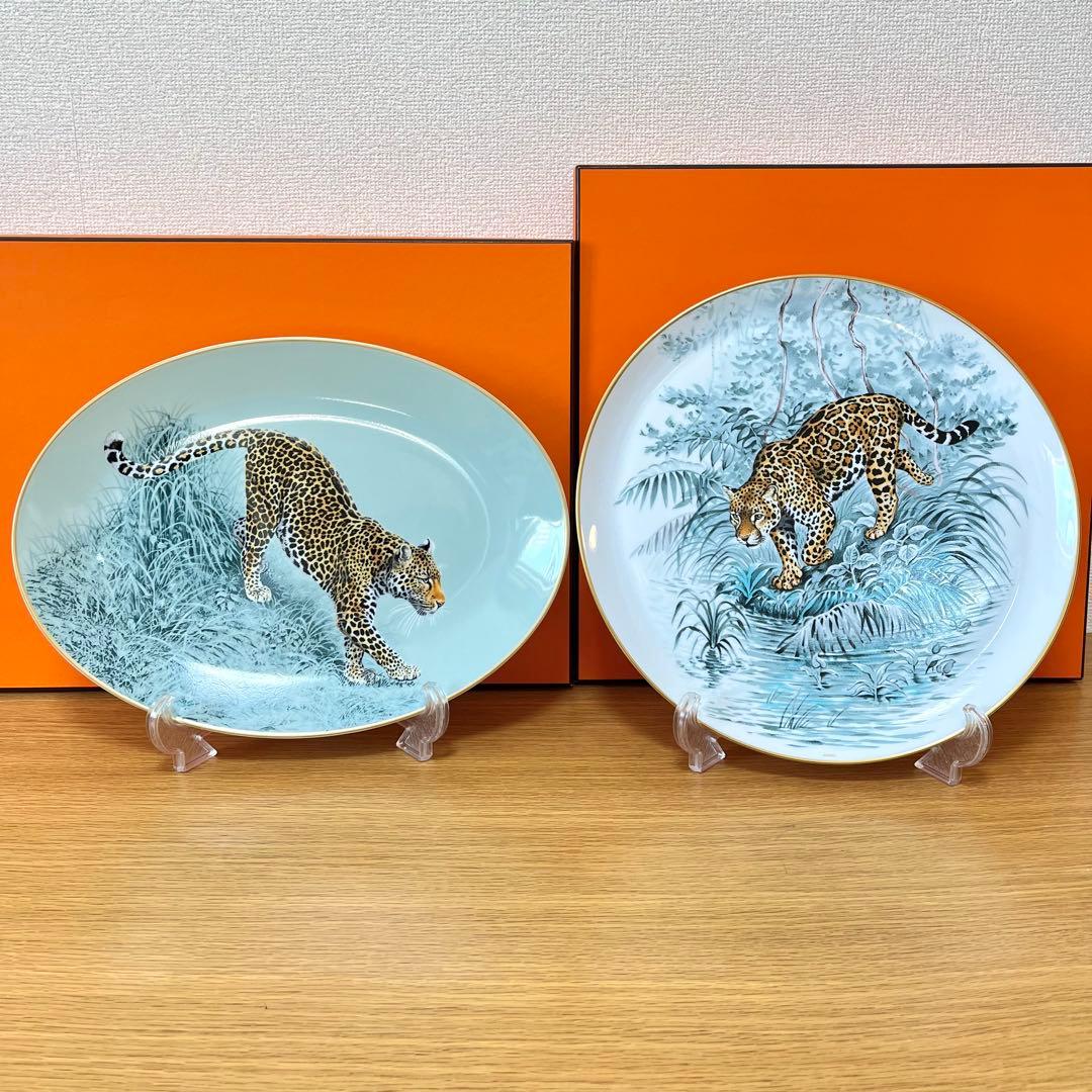 【新品　ギフト包装】エルメス　赤道直下のスケッチ　タルトプラッター　32cm