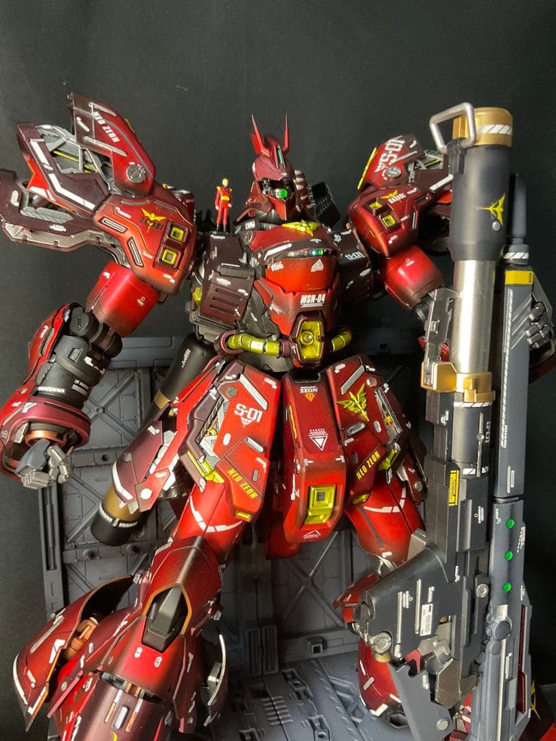 ラ・ターシュ 　MG サザビーVer.Ka 徹底監修　塗装　完成品