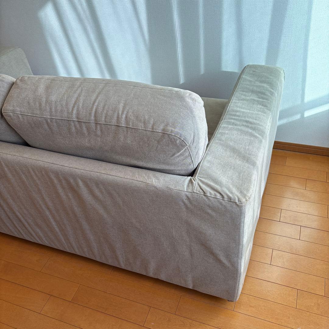 MUJI 無印良品　2人掛け　ソファ　事務