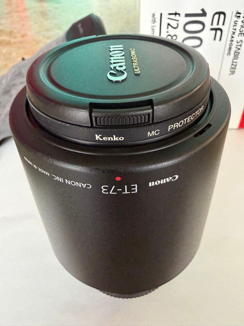 【美品】CANON/キャノン EF100mm F2.8L マクロ IS USM
