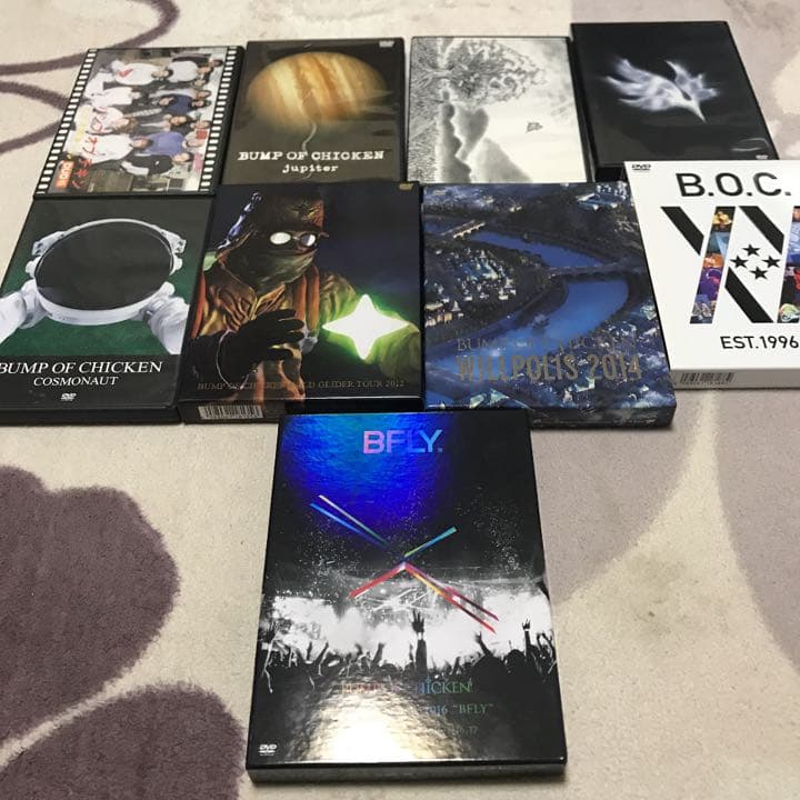 値下げ‼️BUMP OF CHICKEN DVD９枚セット❗️