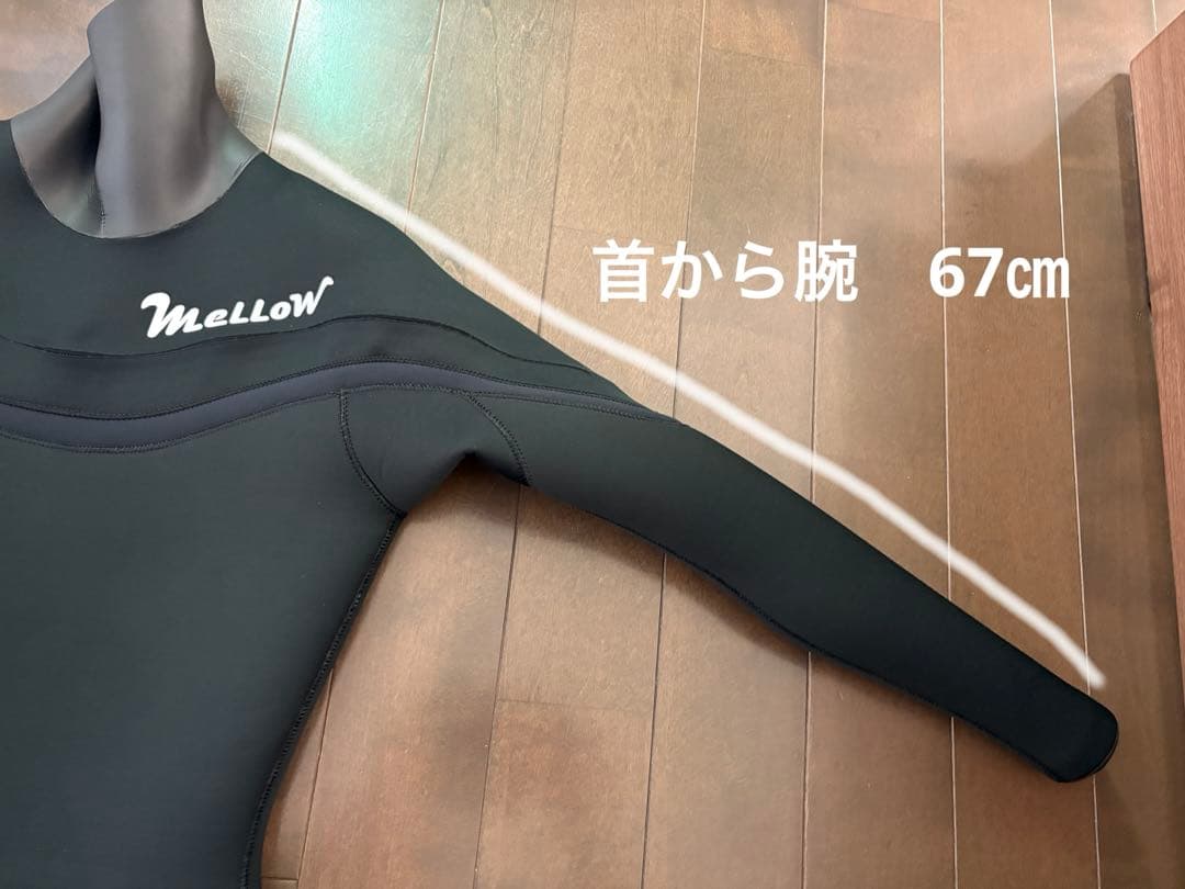 値下げ交渉可★Mellow メローウエットスーツ レディース セミドライ 5ミリ