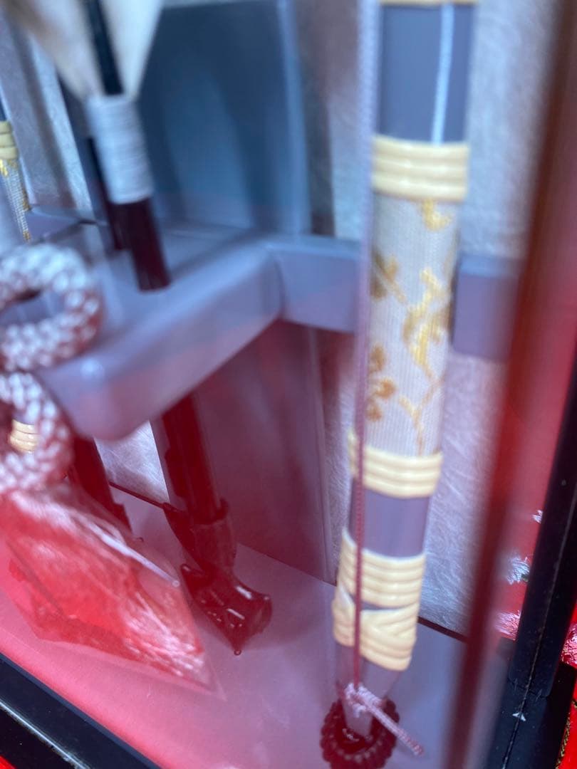 東京久月　破魔弓アクリルケース・間口約１５×奥行約７×高さ約２１㎝(コンパクト)