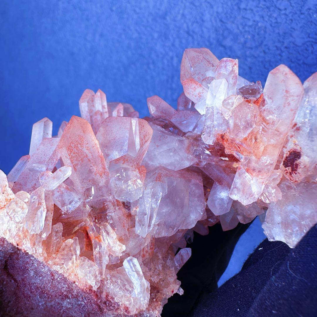 爆レア❗️浄化❗️超綺麗♡超強いパワー ピンク ヒマラヤ クラスター天然石A1451