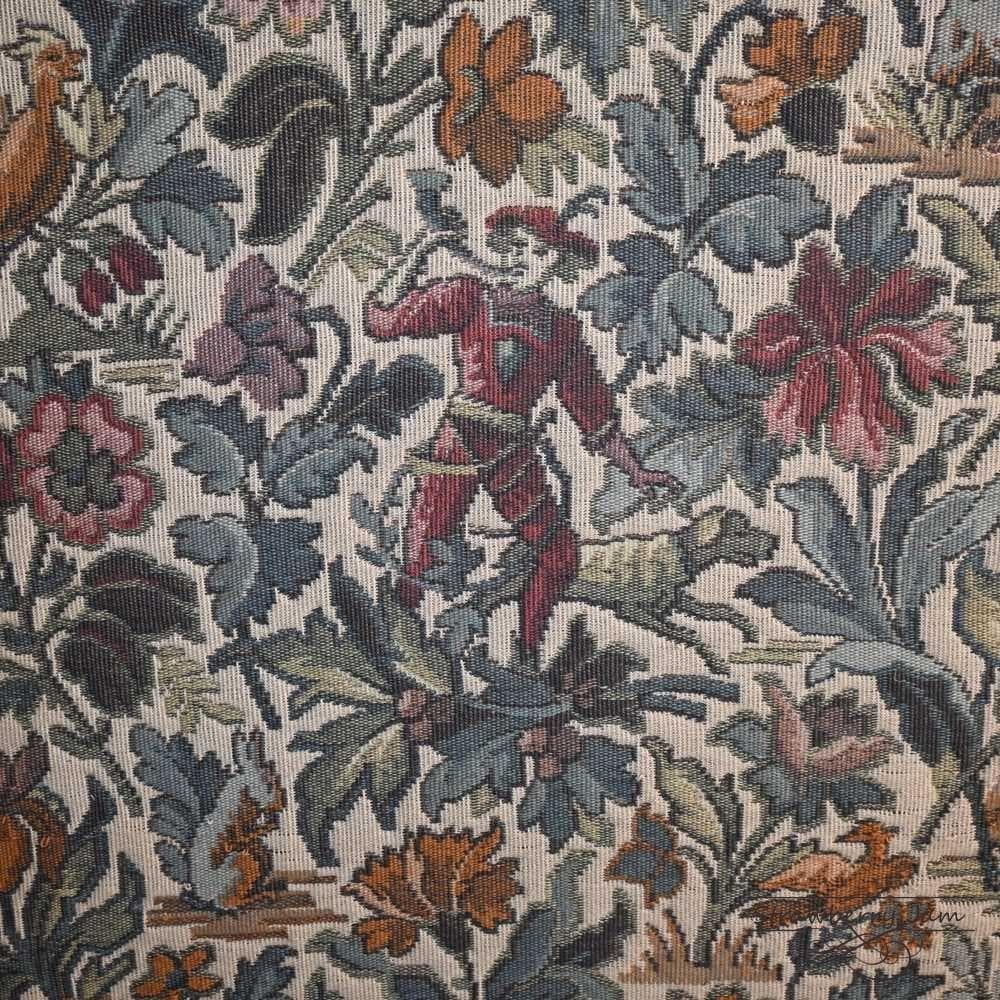 L3710-3-2 フランスアンティーク ソファ 布張りチェア 1人掛けソファ