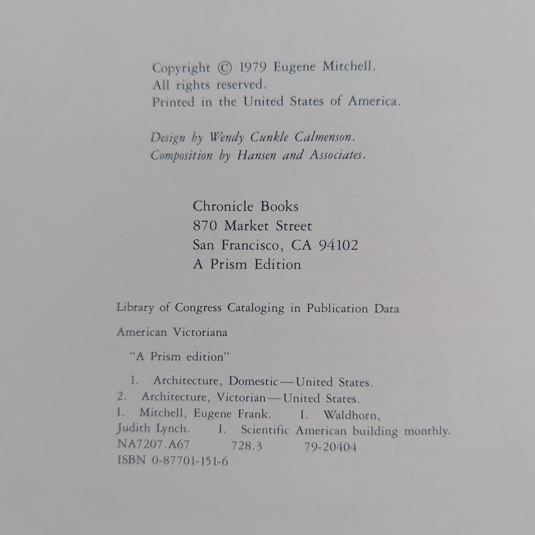洋書　希少　AMERICAN　VICTORIANA　ビクトリアン　建築　設計