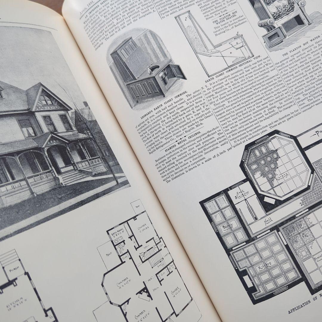 洋書　希少　AMERICAN　VICTORIANA　ビクトリアン　建築　設計